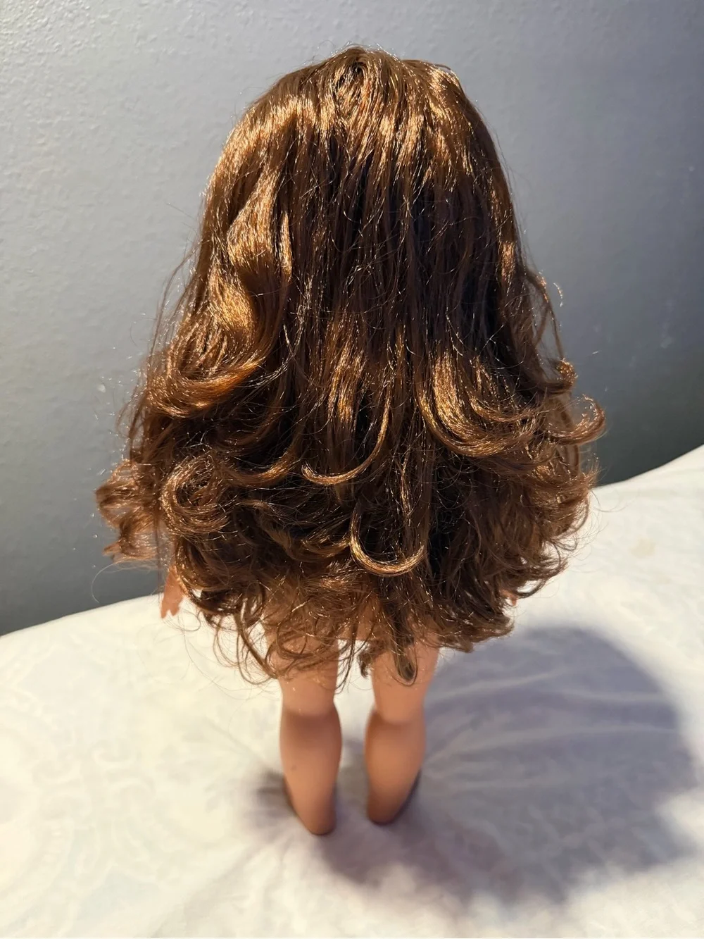 Disney  ily 4ever Brown-Hair green ayes size 18’’